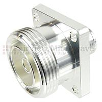 Fairview Microwave SM4670 4 Hole Flange N Female to 7/16 DIN Female Adapter (6 Ghz)