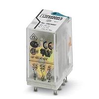 PHOENIX CONTACT 2903662 Industrial Relays Plug-in, 2 PDTs 60 V DC