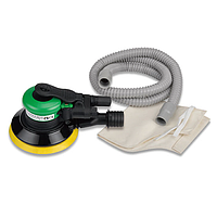 TOPTUL KAMA0503 3-IN-1 Super Duty Orbital Air Sander (5", 10000 RPM)