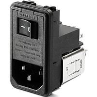 Schaffner FN389B-2-21 Inlets 2A MED FLN MT 2FS HI POWER ENTRY MODULES