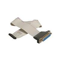 IEI Technology 32223-000700-100-RS Parallel Pair FLAT CABLE;PRINT CABLE;;2;280mm;28AWG;(A) D-SUB 25P FEMALE;(B) DU PONT 2*13P P=2.0 FEMALE;;;;;;;;ONE PCS PKG;32200-015100-RS SUBSTITUTE;;;Wins Precision;RoHS