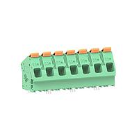 Molex 224934-0007 Fixed Terminal Blocks 15.00mm Pitch Lever Activated Fixed Mount PCB Term Block 35 Entry LR Term 7 Ckt