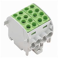 Weidmuller 1561620000 Distribution Block WPD 202 4X35/4X25 GN