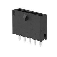 Molex 216571-2006 PCB Receptacle Micro-Fit+ Vert Header 6 Circuits Black