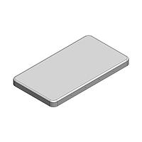 Masach Tech MS546-10C-NS EMI/RFI Shield Cover, Two-Piece 55.2 x 30.2 x 3.5mm Two-piece Drawn-Seamless RF Shield/EMI Shield COVER (Nickel-Silver)