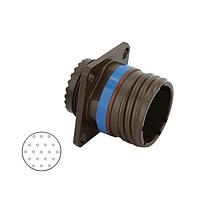 Eaton Souriau-Sunbank D38999/20WD19AN Receptacles Alum SQ Recpt Olive plating