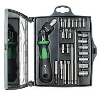 Pro'skit SD2314M 25 In 1 Reversible RatchetScrewdriverW/Bits & SocketsSet