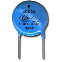 KEMET C907U150JZSDBAWL20 Encapsulated Industrial Grade Capacitor 440/300V 15pF SL 5% LS=7.5mm