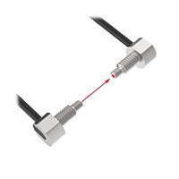 Banner Engineering PIAT46UHFMTA Fiber Optic Cables Plastic Fiber, Opposed Mode; Core Dia.: 1 mm; Fiber Length 2 m; Angle, Thread; DuraBend, Free cut