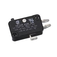 Honeywell V3-119 Micro Switch SPDT 11A 125VAC Round Pin Plunger