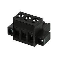 Molex 39534-0003 Plugs 5.08MM EURO PLUG RA PLUG RA ME BLK 3CKT