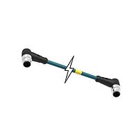 Molex 1201080710 Sensor Cables / Actuator Cables MIC 4P M/MP 90/90 D-CODED 85M TPE