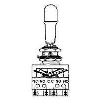 Honeywell 64AT23-3D Toggle Switches 4PDT 2POS H58 TERM LOCKING LVR TOGG SW
