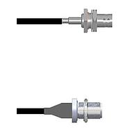 Amphenol Custom Cable Q-0401U0003036i RF Cable Assemblies BNC-SJB/N-SJB G174 36I