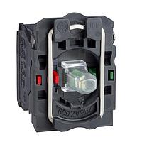 SCHNEIDER ZB5AW0M45 Body PLASTIC MTG BASE RED 240V LED + BLKS