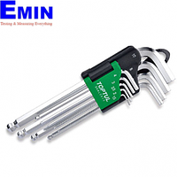 TOPTUL GAAL0919 - 9PCS Long Type Star  Tamperproof Key Wrench Set