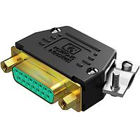 Amphenol Positronic RD50S00LT20 Receptacle DSUB 50F CRIMP LC ZINC