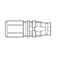 AMP Connectors - TE Connectivity 3-1393682-5 RF Connectors / Coaxial Connectors V23612A 802G 76= GEHAEUSEKUPPLE