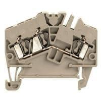 Weidmuller 1706010000 Feed Through Terminal Block ZDU 2.5-2/3AN