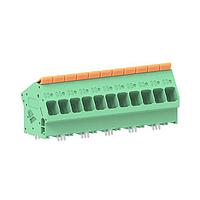 Molex 224931-0011 Fixed Terminal Blocks 10mm Pitch Lever Activated Fixed Mount PCB Term Block 35 Entry LR Term 11 Ckt