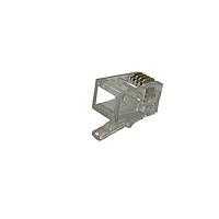 Adam Tech MTP-44-G Strain Relief TELEPHONE PLUG 4P4C