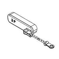 Molex / FCT 173112-0126 D-Sub Tools & Hardware FCT DUST CAP S4 SHLD PLSTC PLG W/CHAIN