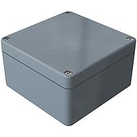 Rose 021616090 Industrial ENCLOSURE, POLYESTER, 160 X 160 X 91MM, STANDARD, RAL 7000