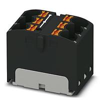 PHOENIX CONTACT 3273936 Push-In Distribution Block PTFIX 6X4-G BK