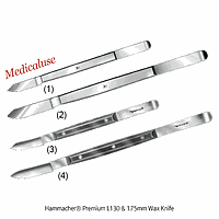 Hammacher HA.HSL112.13 Precision Knives / Scalpels, Overall Length 125mm, Blade : L23×w4mm