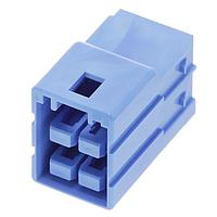 Molex 206996-2401 Receptacle Housing CP-4.5 RECP 4.5mm DR 4CKT POLZ POSLCK BLU