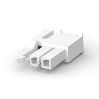 AMP Connectors - TE Connectivity 2029102-2 Receptacle Housings RECPT 2 POS NATURAL LOW PROFILE