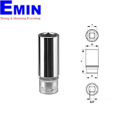 Yato YT-5106 Hexagonal deep socket 1-1/8"