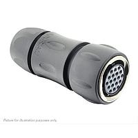 Eaton Souriau-Sunbank UTGX6JC14E19SW Plugs Plug, with cable gland backshell, with 19 female solder contacts, IP68/69K in unmated conditions, keying W