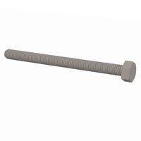 Essentra Components 50M060100J075 Machine Screw Hex Unslotted Bolt, M6 X 1 Thread, 75mm Lg