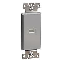 Square D SQR87601GY Data Sockets DATA CAT 6 RJ45 STRAP GY