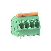 Molex 221393-0004 Fixed Terminal Blocks 7.50mm Pitch Lever Activated Fixed Mount PCB Term Block 35 Entry LF Term 4 Ckt