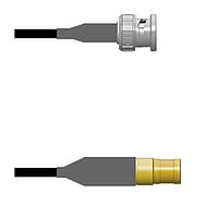 Amphenol Custom Cable Q-0L03X0008012i RF Cable Assemblies BNC-SP/SMB-SP RG58 12I