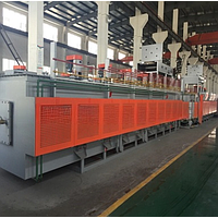 Wondery RCWC9-40*500*8 Continuous Tempering Electrical Mesh Belt Furnace Support Roller Resistance For Fasteners (80-160kg/h ; 258kw)