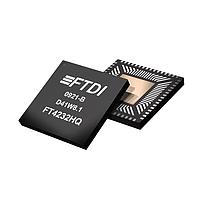 FTDI Chip FT4232HQ-TRAY Bridge, USB to UART USB HS to Quad UART/ SPI/JTAG/I2C QFN-64