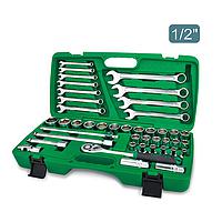 TOPTUL GCAI4201 1/2" DR. Flank Socket Wrench Set (42 pcs)