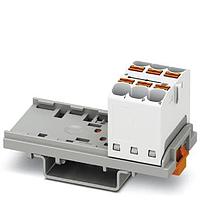 PHOENIX CONTACT 3273538 Push-In Distribution Block PTFIX 6X4-NS35 WH