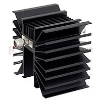 Fairview  SA3NMF300W-40 40 dB Fixed Attenuator N Male To N Female Directional Up To 3 GHz Rated To 300 Watts With Black Aluminum Heatsink Body