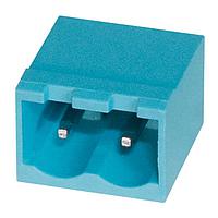 Same Sky (formerly CUI Devices) TBP01R1-508-02BE Headers Terminal block, pluggable, 5.08, receptical, 2 pole, blue