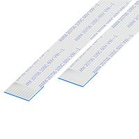 GCT (Global Connector Technology) 05-12-A-0101-A-4-06-4-T FFC / FPC Jumper Cables 0.5mmP. FlatFlexCble, 12Contact, Conductor SameSide, Len101mm/4in, Tin Plt