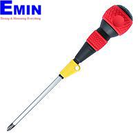 Vessel 220F +2 X 150 Free-Turning Ball Grip Screwdriver