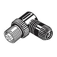 Omron Automation and Safety XS5C-D4S4 Right Angle Socket, Angled 5 Pin Screw-on 4mm Dia Cb