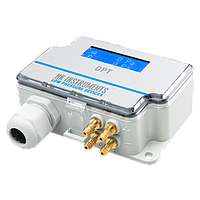 HK Instruments DPT-Dual-MOD-2500-D Differential Pressure Transmitter (-250...2500 Pa;  two pressure sensors, Modbus configuration and display)