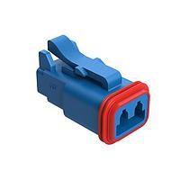 Amphenol SINE Systems AT06-2S-BLU 2-Way 2 Pin Plug