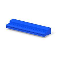 AMP Connectors - TE Connectivity 4-640442-9 Receptacle Housing 19P 26AWG MTA100 CON ASSY WHT W/BLUE STR