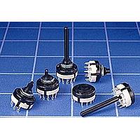 Lorlin CK1049 Rotary Switches 1 POLE 12 POS PCB 6.35X38MM FLAT SHAFT